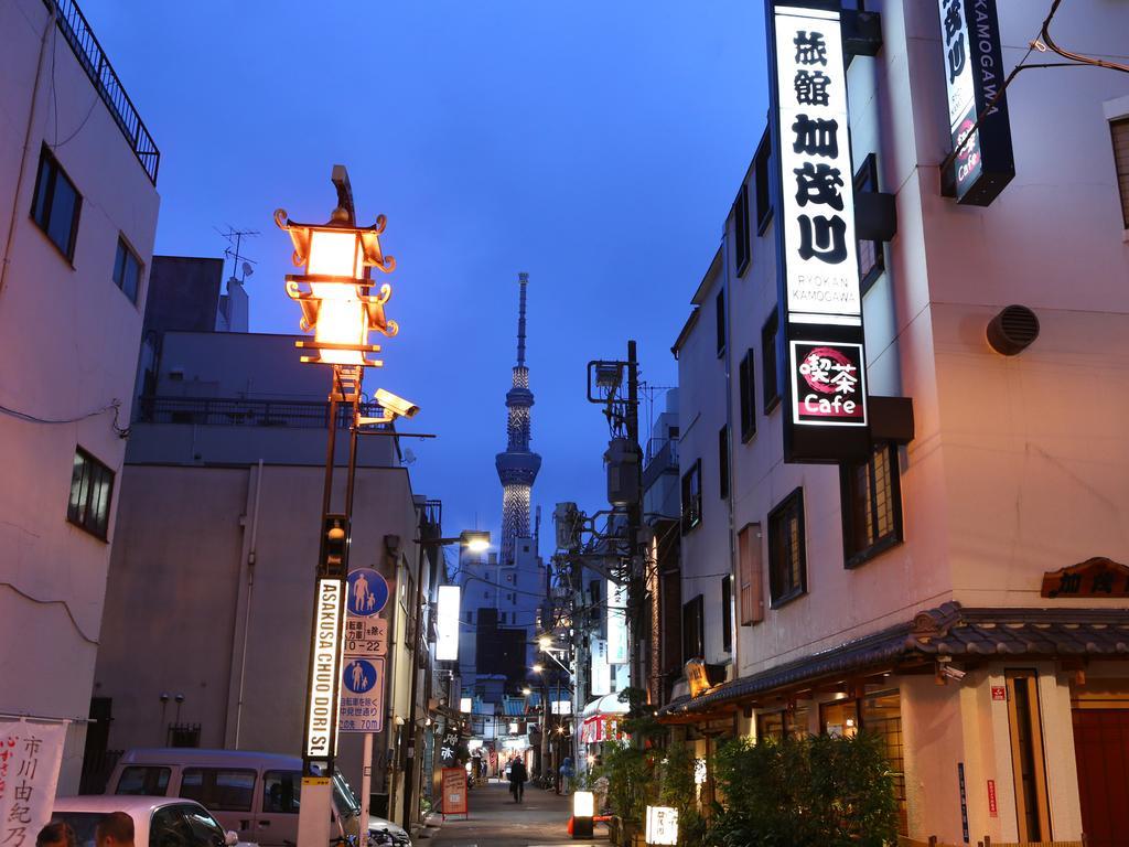 Ryokan Kamogawa Asakusa Токіо Екстер'єр фото